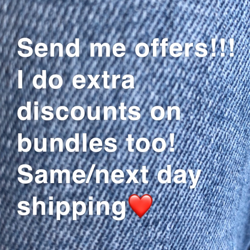Send me your reasonable offers!❤️❤️❤️